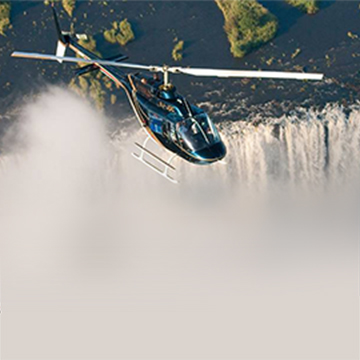 Helicopter Flight of Angels Activities Livingstone Zambia